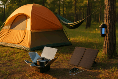Solar Powered Camping Gear