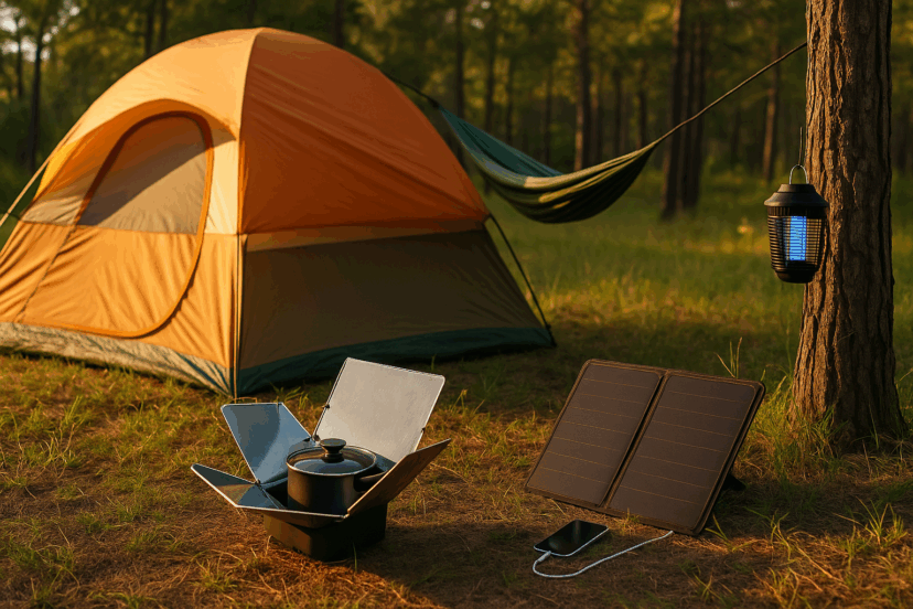 Solar Powered Camping Gear