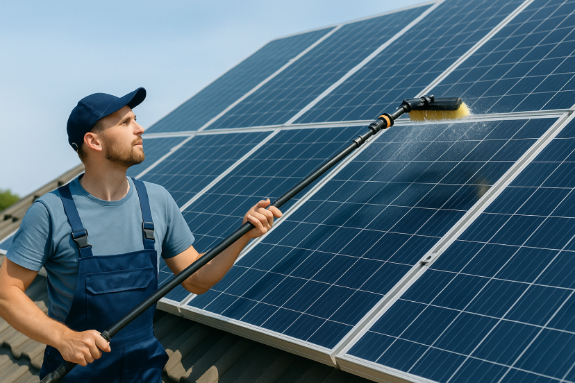 solar panel cleaner