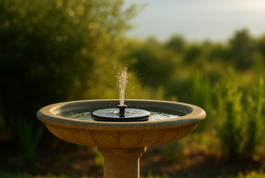 Solar Power Fountain Ideas