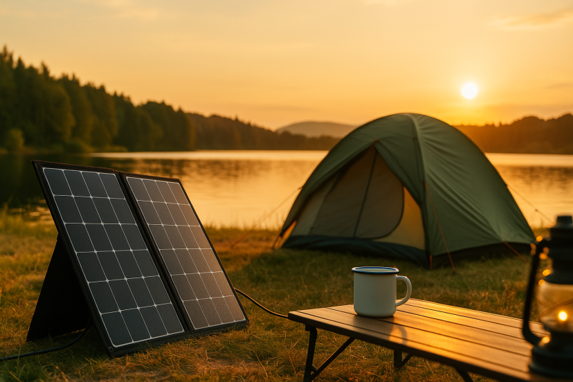 solar panels for camping