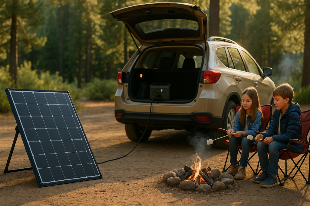 solar panels for camping