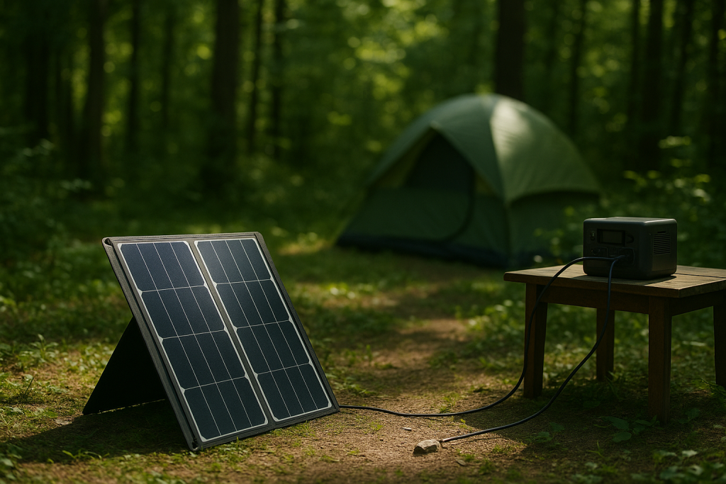 solar panels for camping