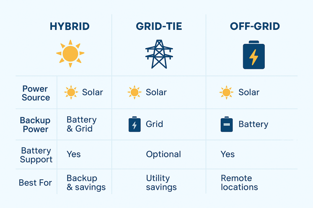hybrid solar inverter