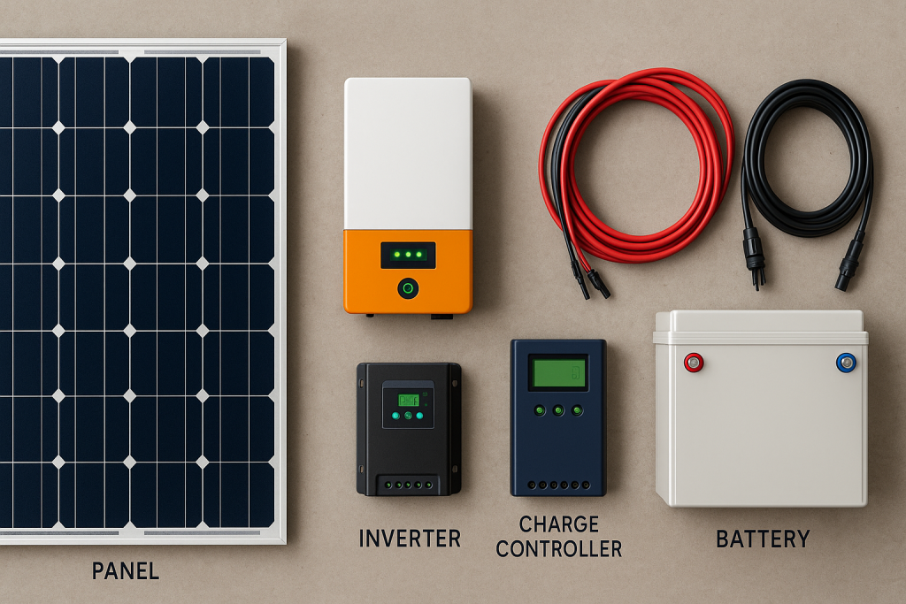 home solar installation kit