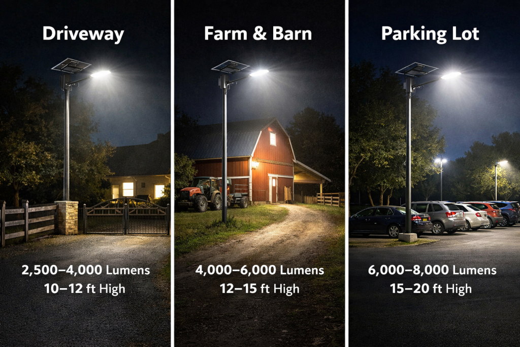 solar street lights
