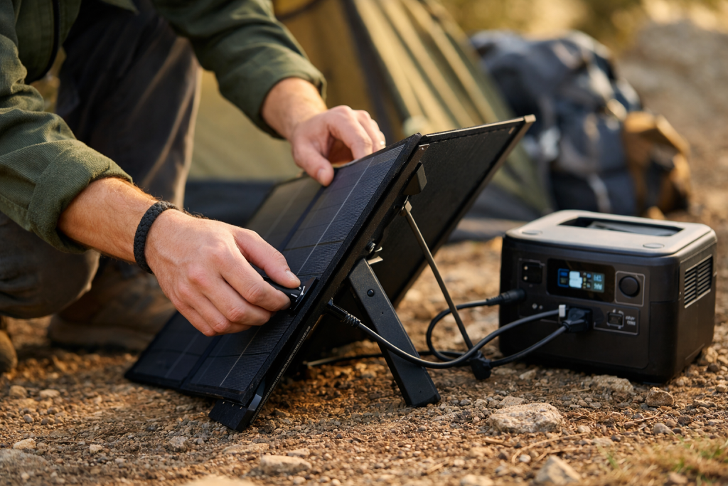 camping solar panels
