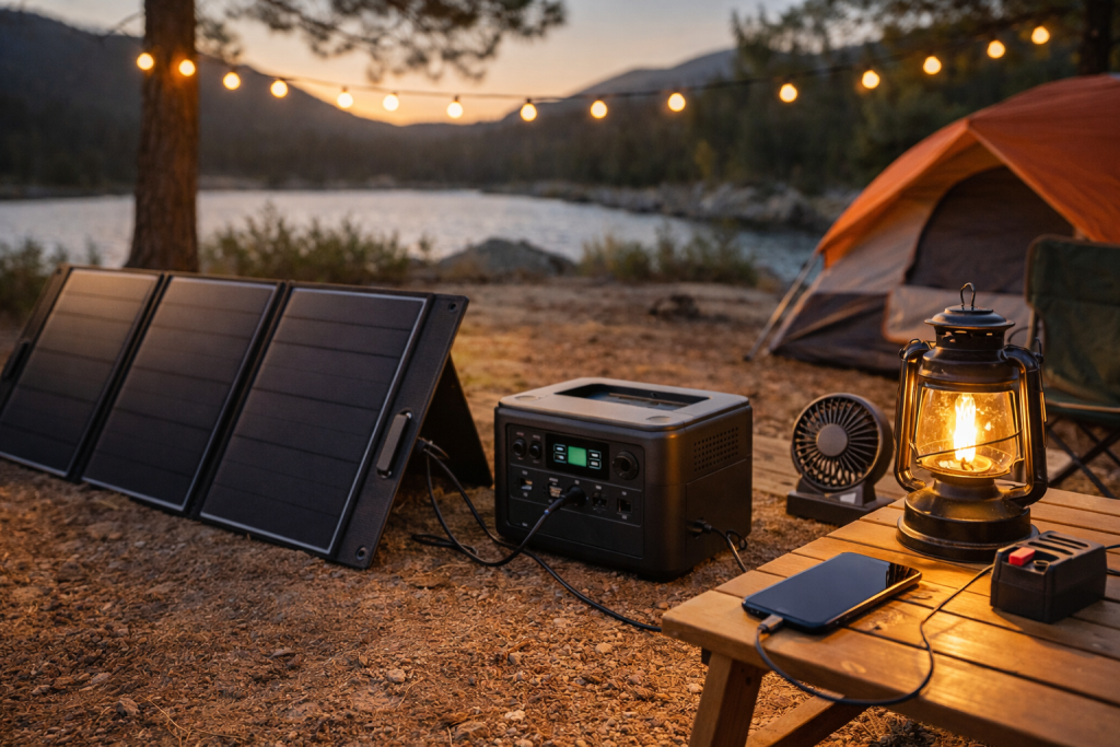 camping solar panels