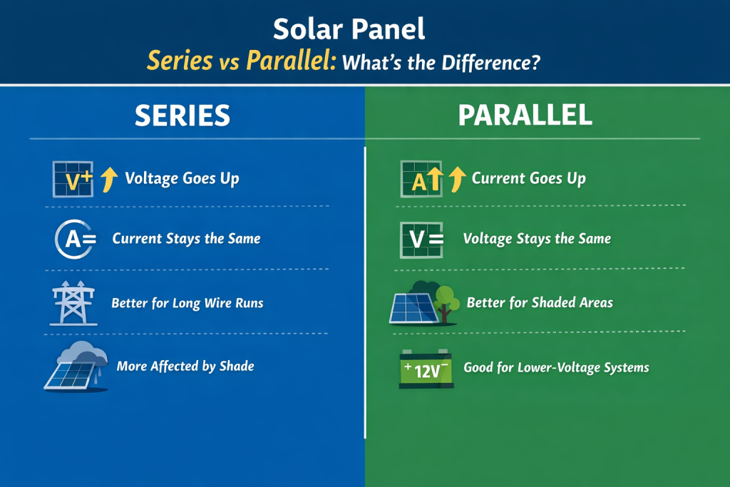 solar panel series vs parallel