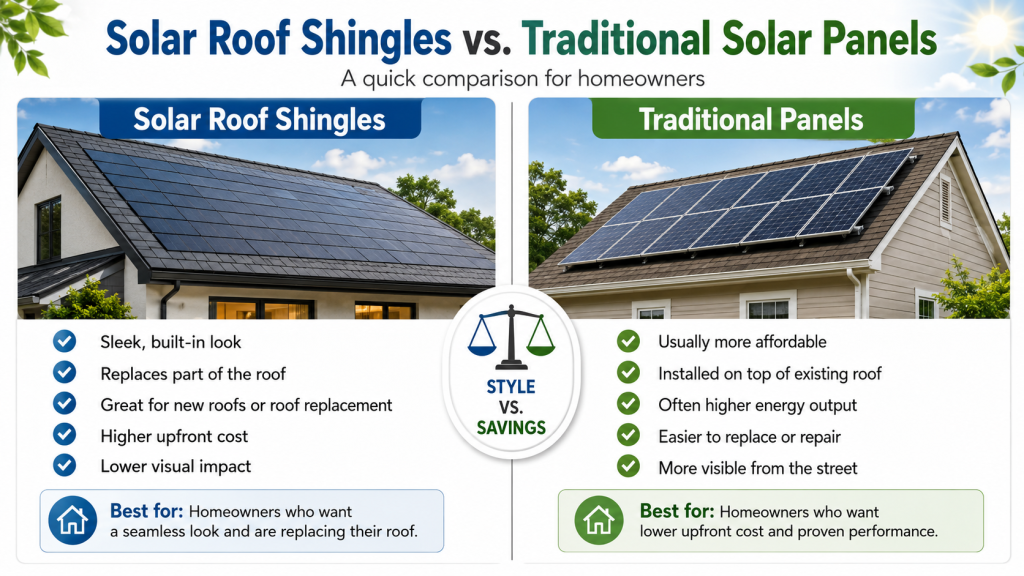 Solar Roof Shingles