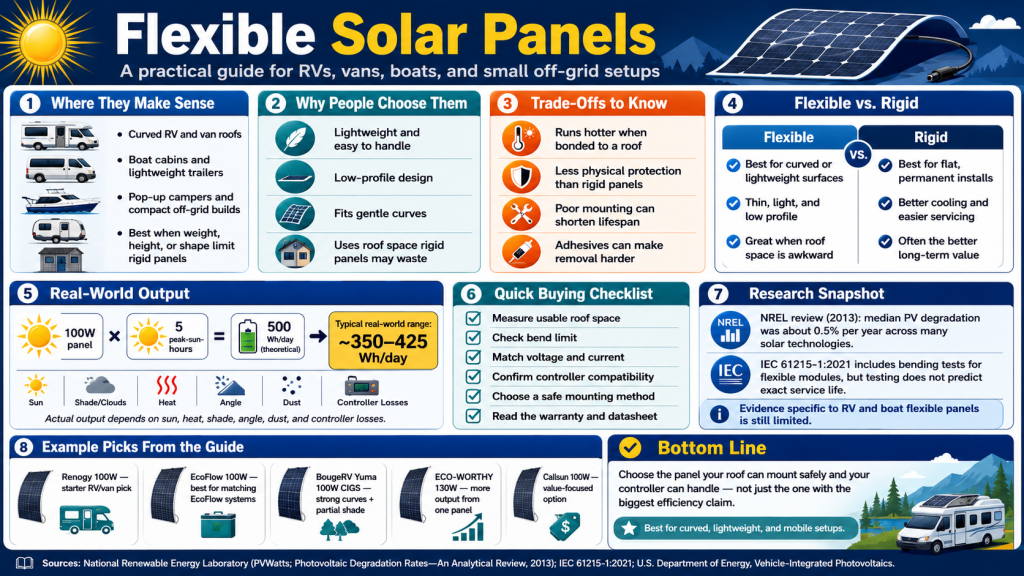 flexible solar panels