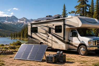 RV solar panel kits