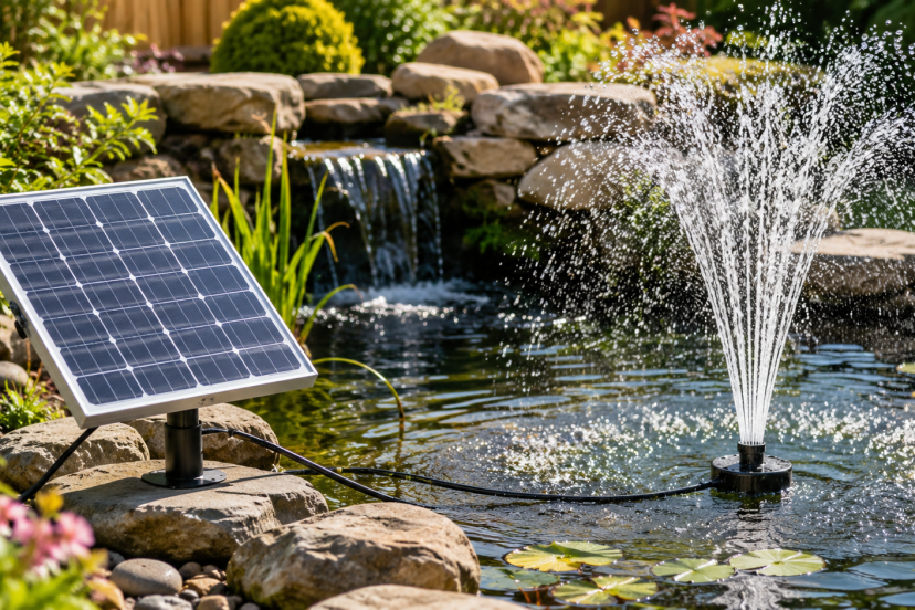 Solar pond pump kits