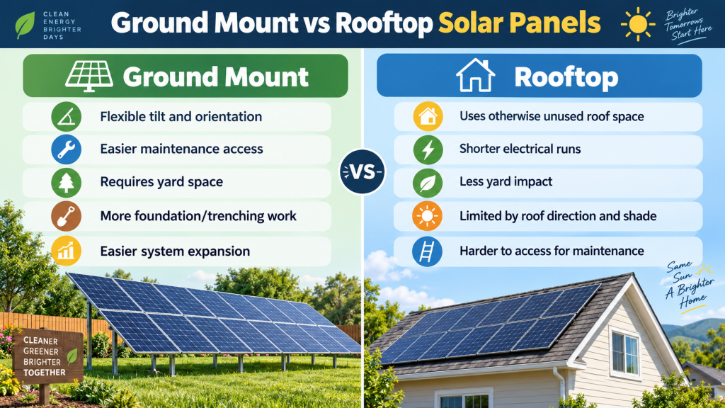 ground mount solar panels