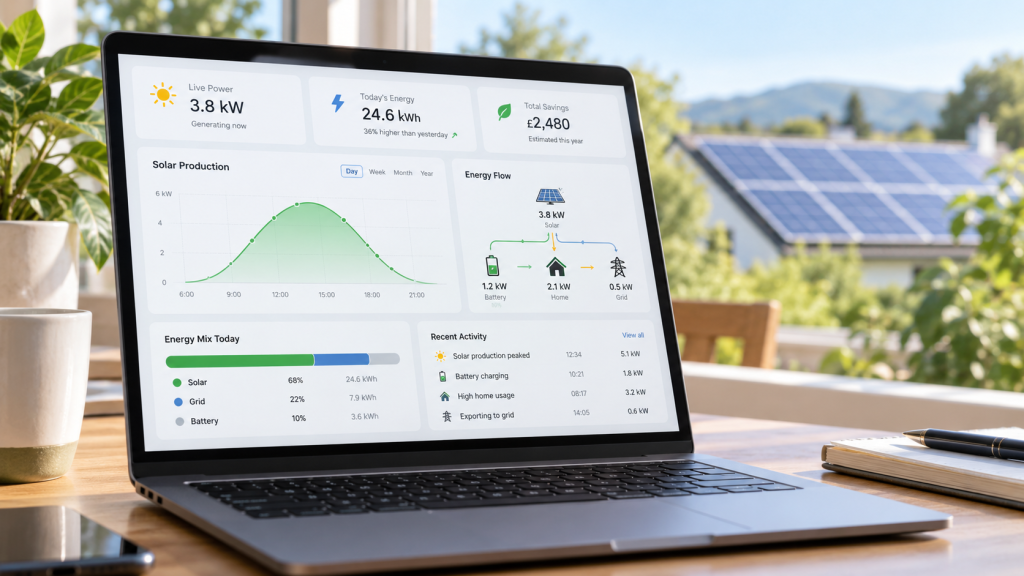 Solar Monitoring Dashboard