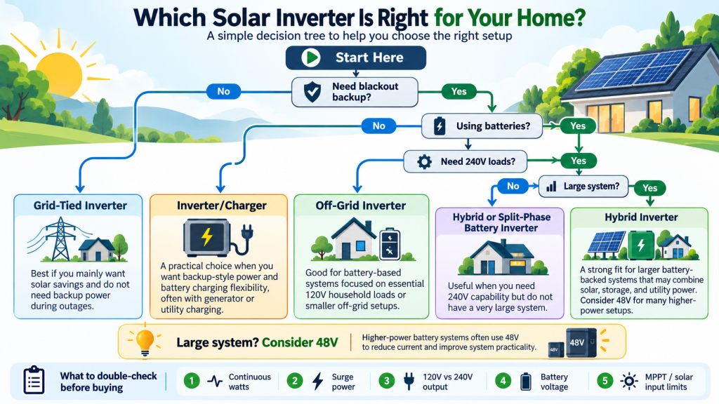 solar power inverter for home